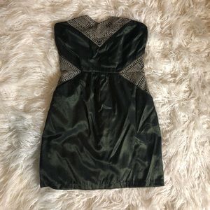 Ecote mini strapless dress
